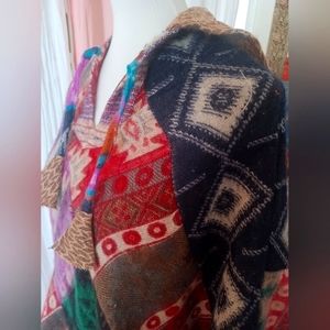 Bohemia style Poncho